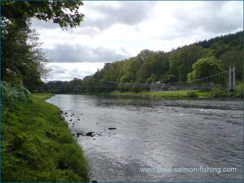 The Boat Pool at Aberlour on the Spey