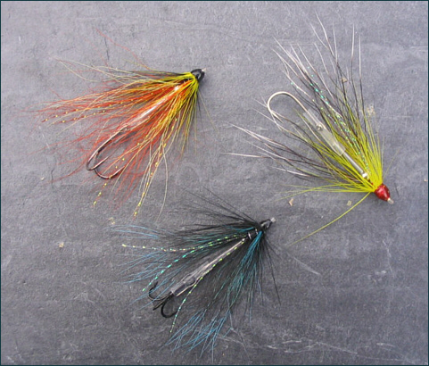 A selection of Bead Tube Flies for salmon