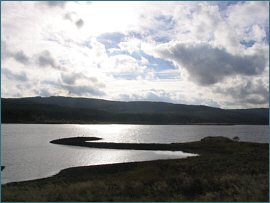 Fishing Carron Valley Reservoir