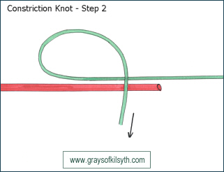 Constiction Knot - Step Two
