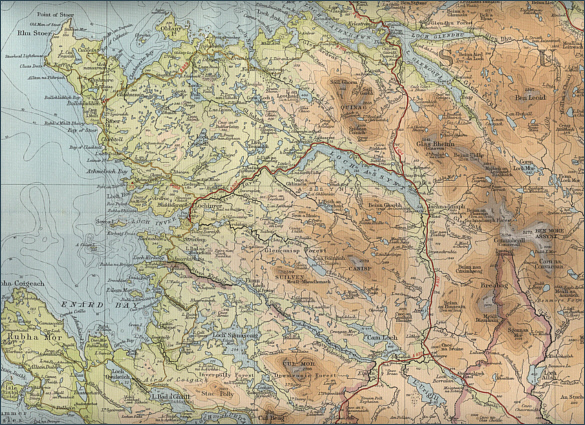 Map of Assynt