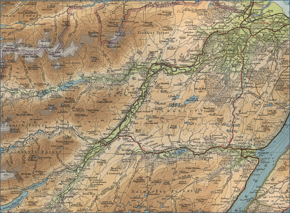 River Beauly Fishing Map