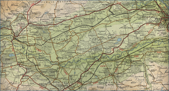 Map of Middle River Earn