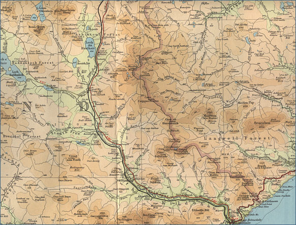 River Helmsdale Fishing Map