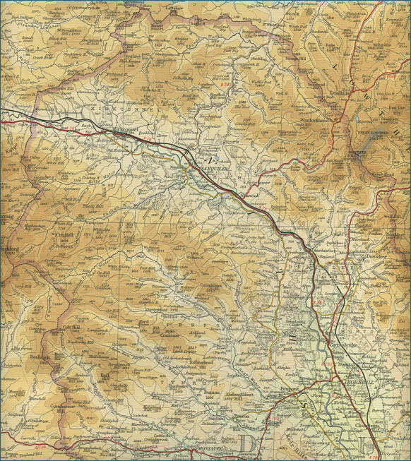 Upper River Nith Map