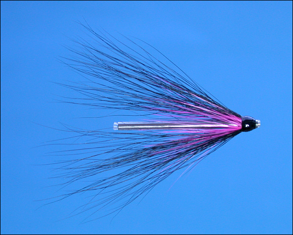 Pink and Black Tube Fly
