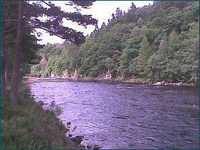 Salmon Fishing on the River Dee above Ballater