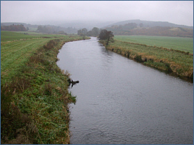 Trout Fishing on the River Don at Monymusk