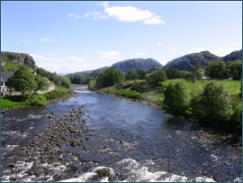 River Ewe, Wester Ross - sea trout fishing