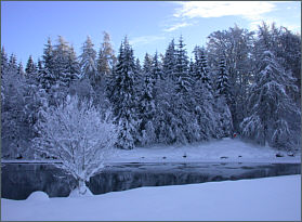 The Green Bank in winter