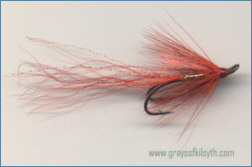 Orange Magus salmon fly