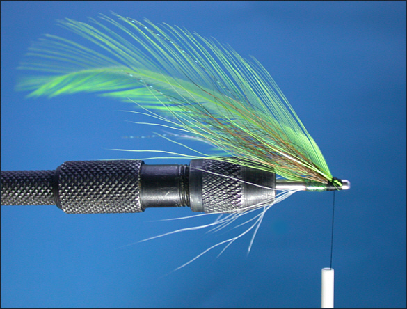 The Spring Green Tube Fly Step 7