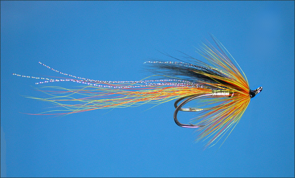 The Cascade Salmon Fly - double hook