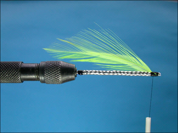 The Snake Tube Fly - step 1