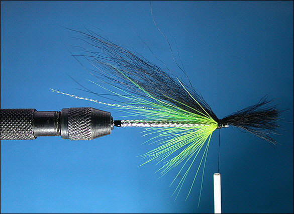 The Snake Tube Fly - step 1