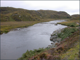 River Inver salmon fishing