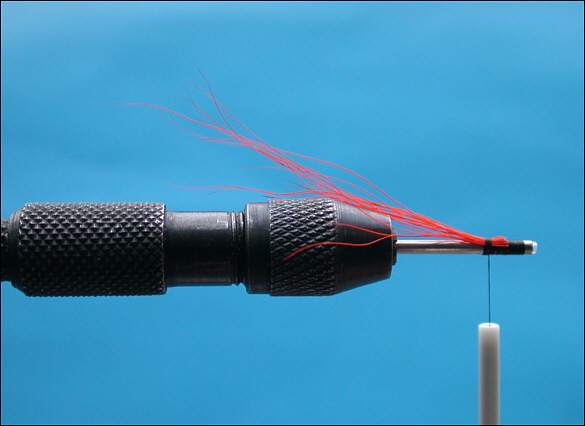 The Beltra Badger Tube Fly - step 2