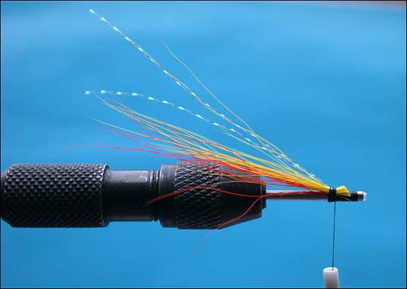 The Beltra Badger Tube Fly - step 4