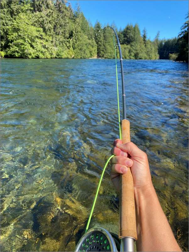 Fishing the Campbell River