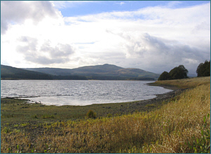 Fishing on Carron valley Reservoir