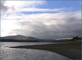 Fishing Carron Valley Reservoir