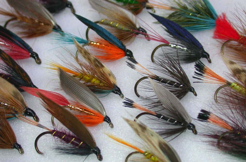 Scottish trout flies