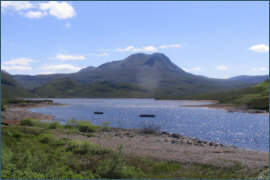 Trout fishing - Loch bad an Scalaig