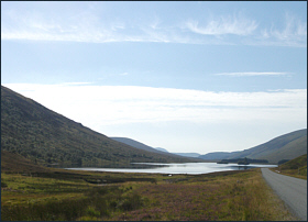 Loch Sgamhain, River Carron