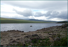 Fishing Loch Shin, Sutherland