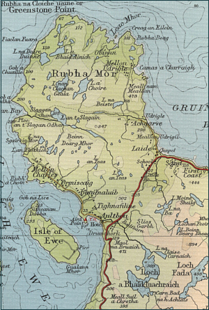 Map of the Corrie Loch