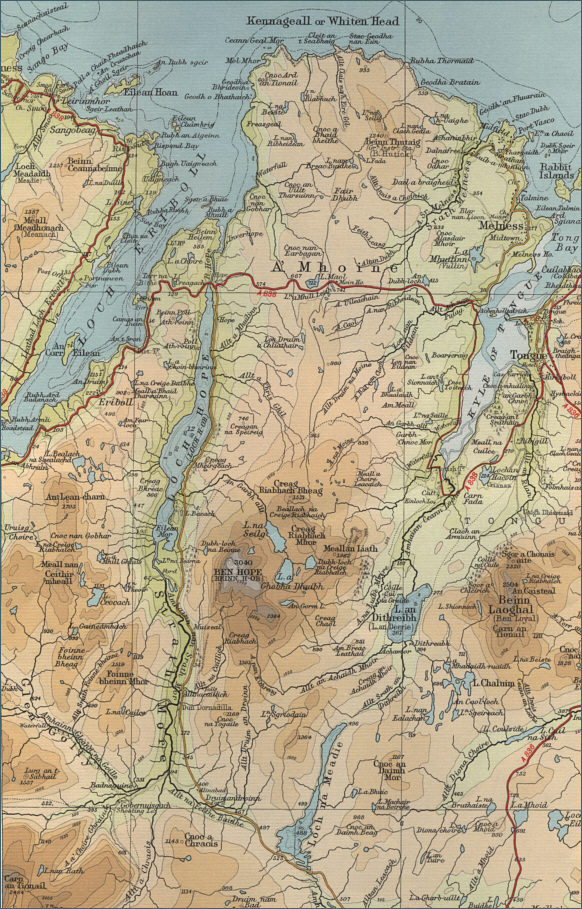 Loch Hope Map