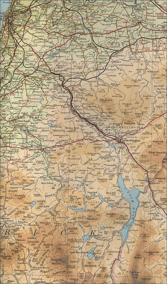 River Doon Map