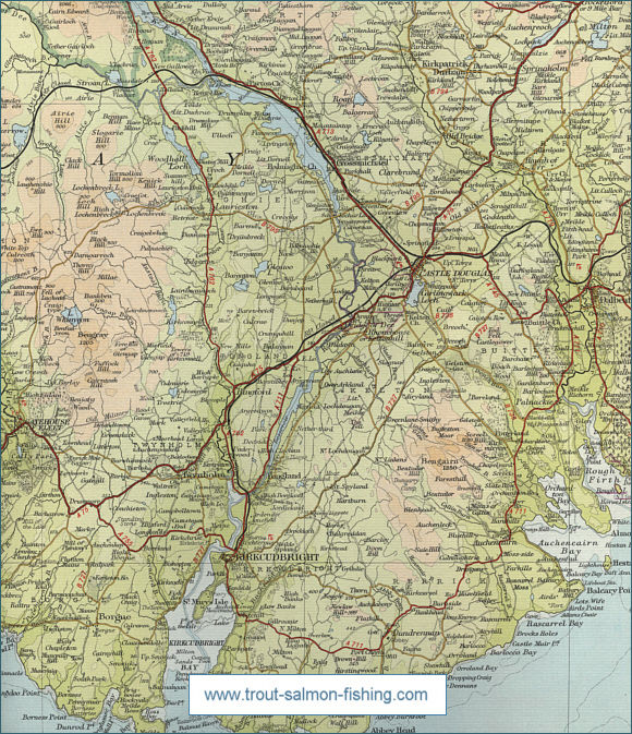 River Urr Map