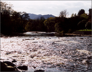 Comrie Angling Club water on the Earn