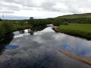 River Naver salmon fishing