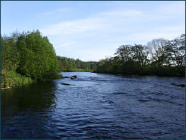 River Spey at Auchernack Burn