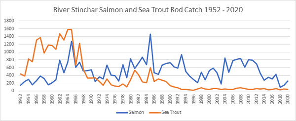 River Stinchar Salmon Catches