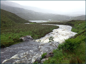 High water on the Torridon