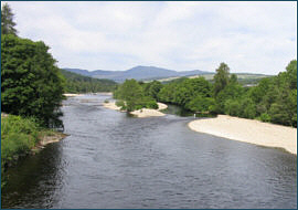 River Tummel at Logierait
