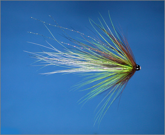 Scottish Shrimp Tube Fly- Spring Green