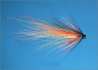 Scottish Shrimp Tube Fly- Thunder and Lightning