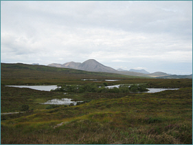 Lochain Dhuba, Skye - trout fishing