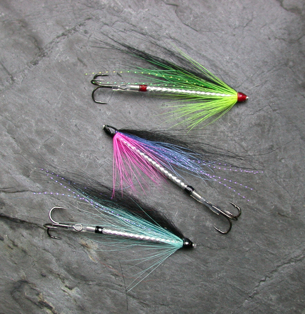 custom tube fly 6 to 7 inch fly made in scotland Details about   BASS FLY 