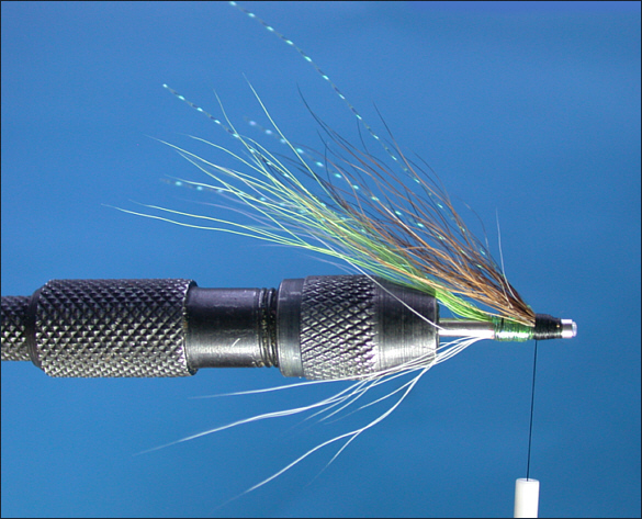 The Spring Green Tube Fly Step 6