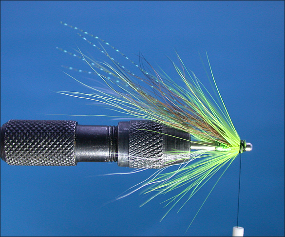 The Spring Green Tube Fly Step 8