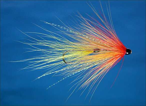 The Tingler Tube Fly, yellow tail