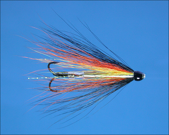 Details about   3 V Fly Size 12 Signature Gold Willie Gunn Patroit Double Salmon Flies